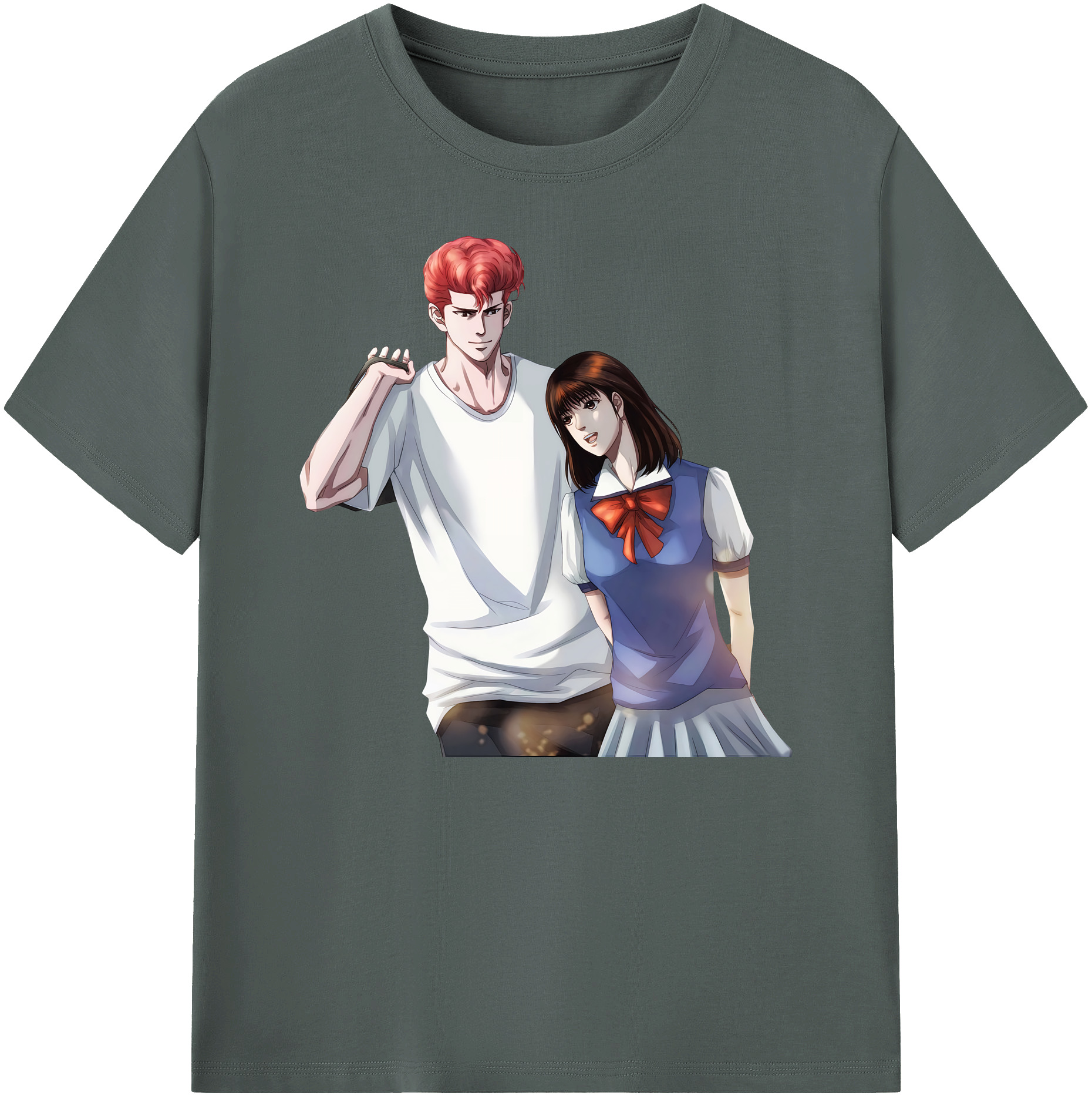 （画像用） SLAM DUNK／スラムダンク 綿100％ メンズ半袖Tシャツ｜肌触りやわらか＆通気性